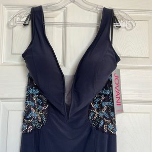 Jovanni size 12 gunmetal dress